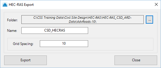 hec ras civil 3d